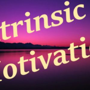 Read more about the article EXTRINSIC MOTIVATION: Example of when I was extrinsically motivated by something