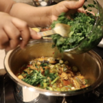 Eating Healthy – Okra Stew & Yam Flour